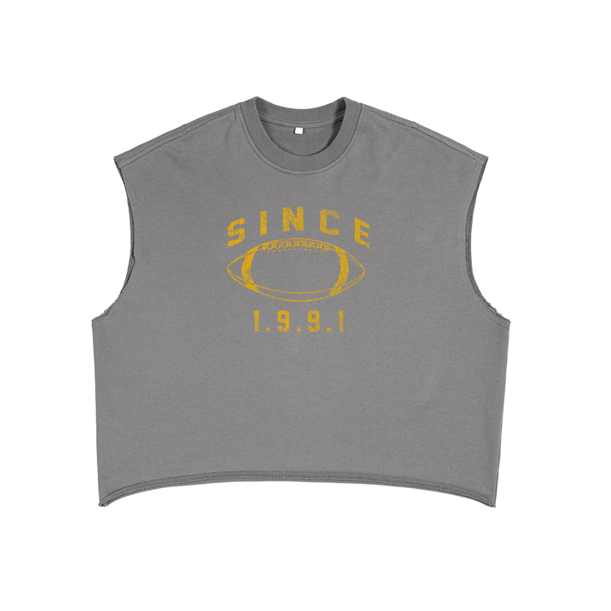 Since 91 Football French Terry Boxy Tank Top