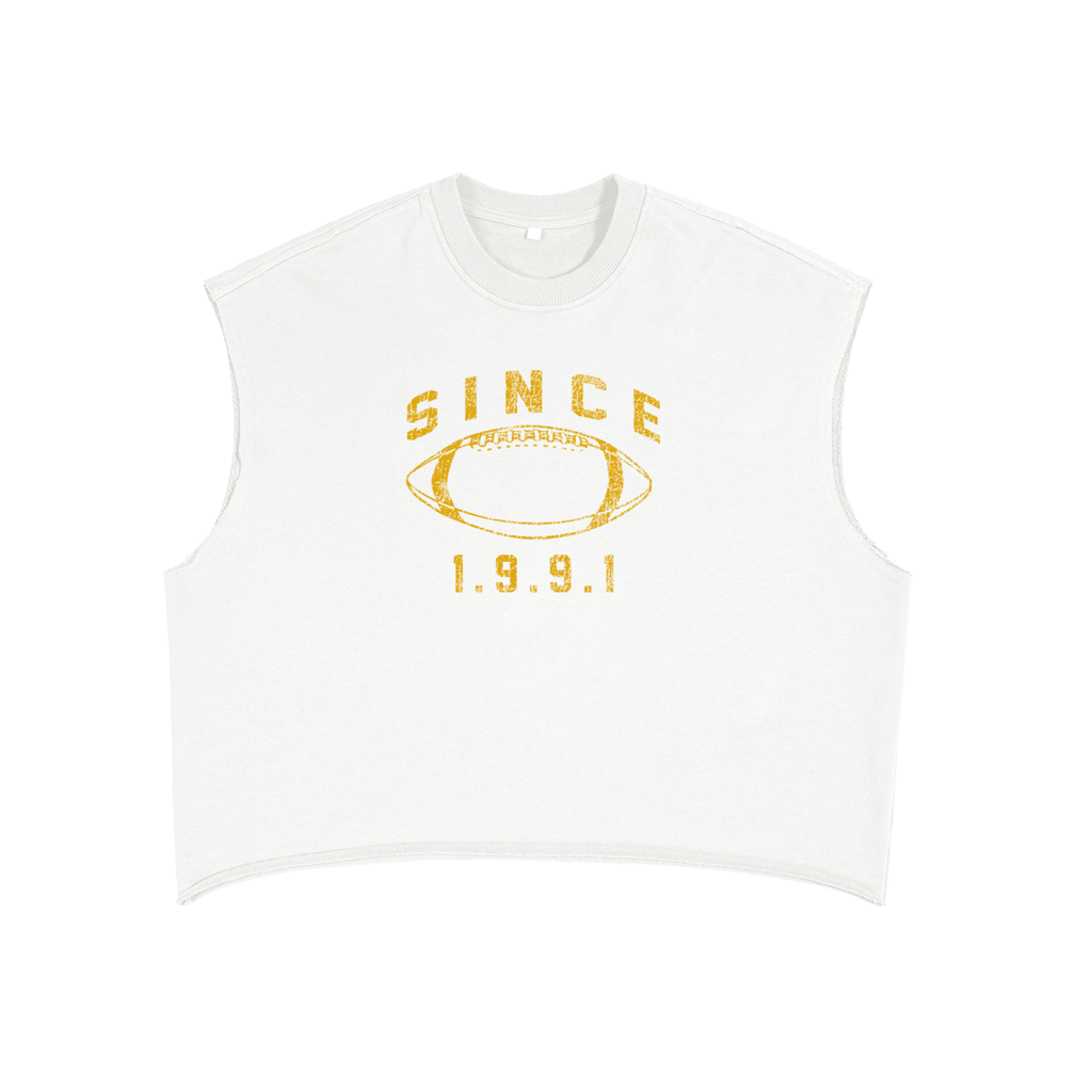 Since 91 Football French Terry Boxy Tank Top