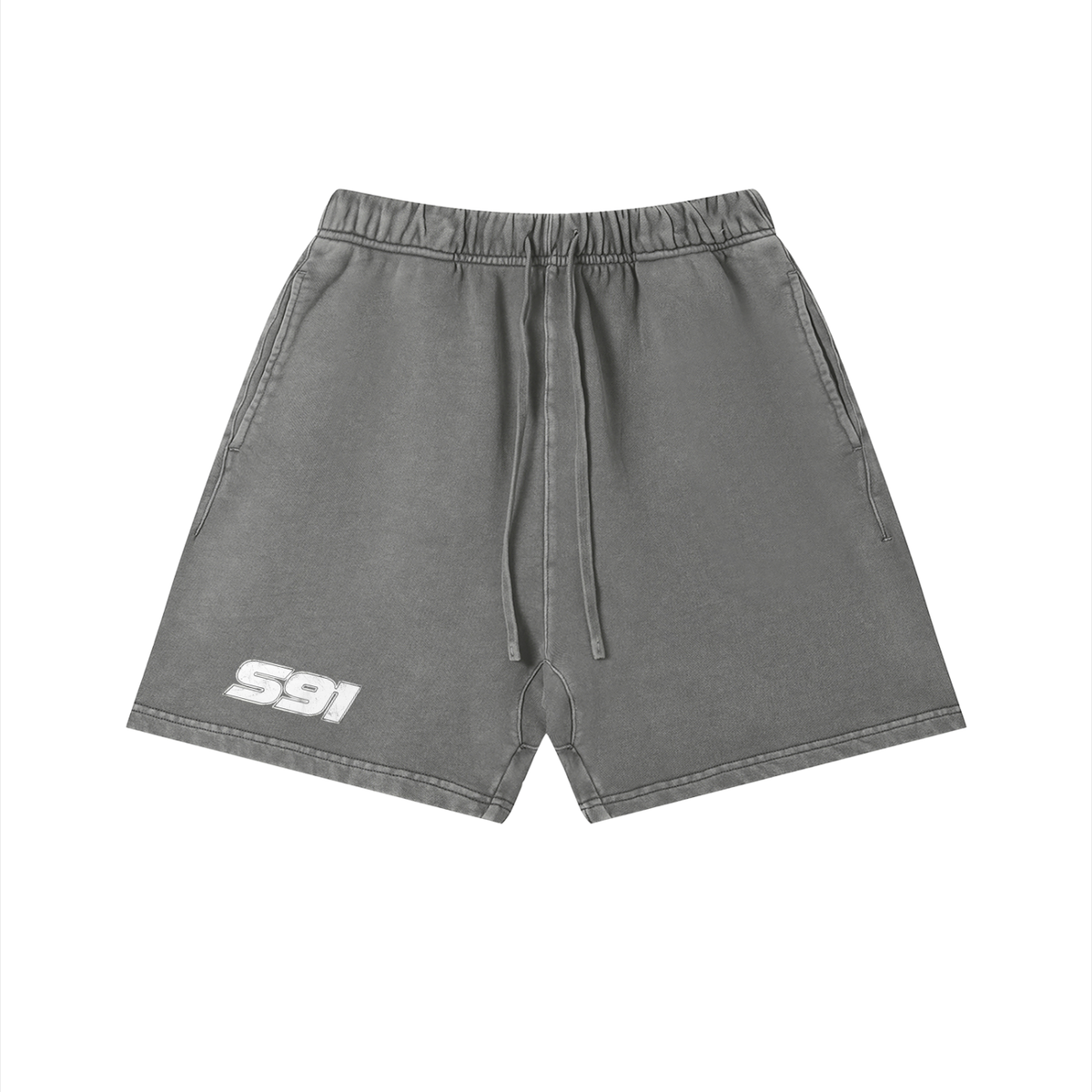 Vintage Wash Cotton Shorts