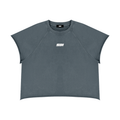 Vintage Wash Raw Edge Boxy T-Shirt