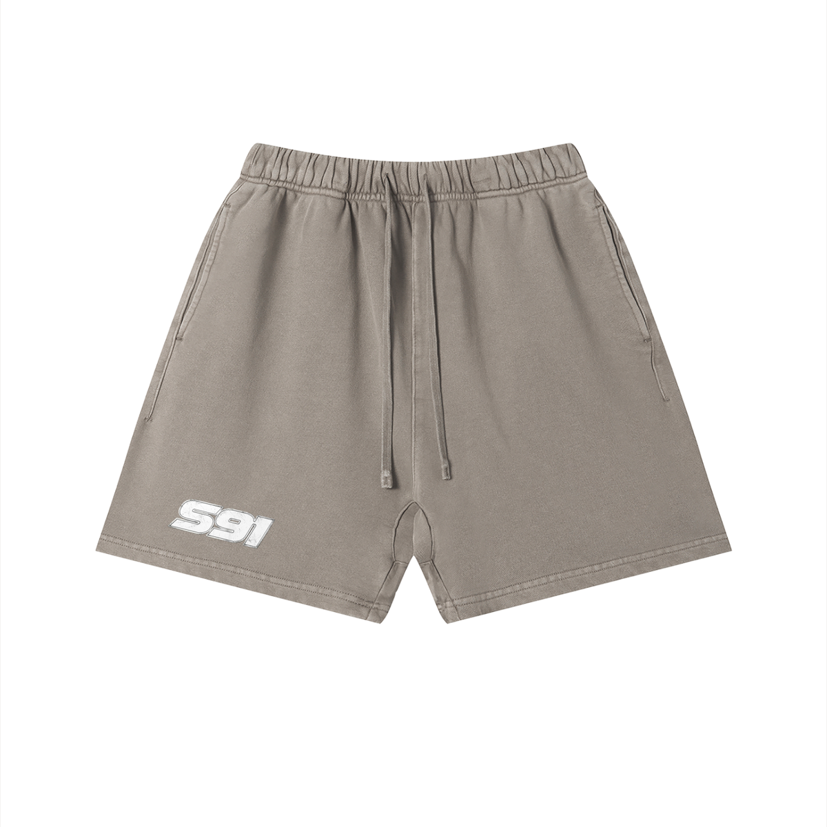 Vintage Wash Cotton Shorts