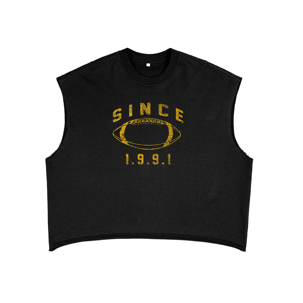 Since 91 Football French Terry Boxy Tank Top