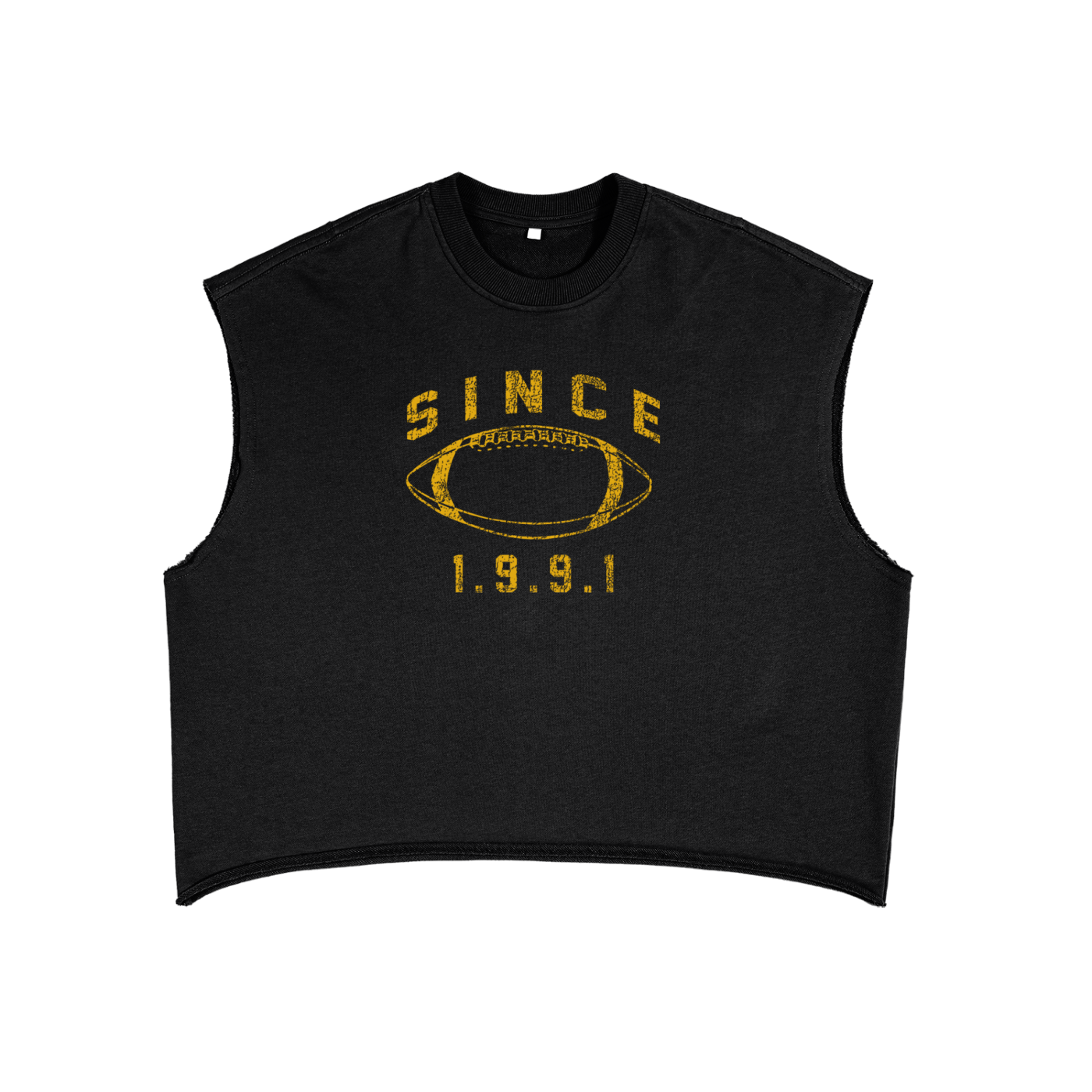 Since 91 Football French Terry Boxy Tank Top
